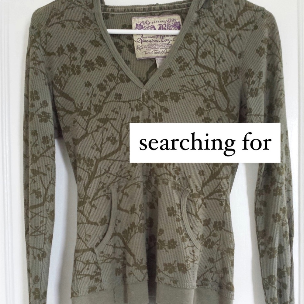 Looking for this! American rag green floral